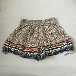 Floral Flowy Shorts